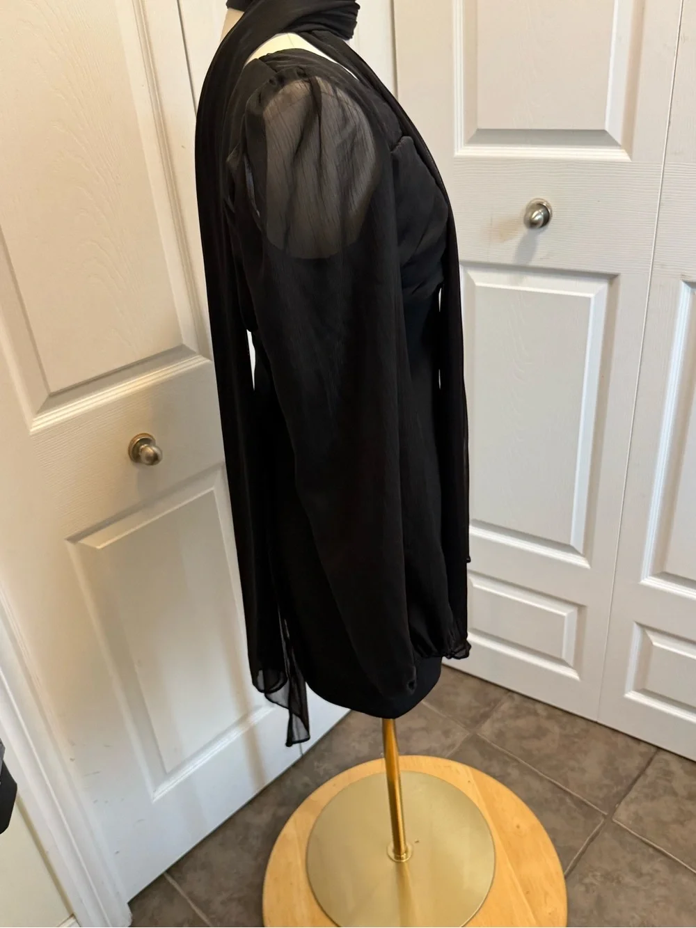 Lulus Black Athletic Skirt with Tag - Picture 8 of 14